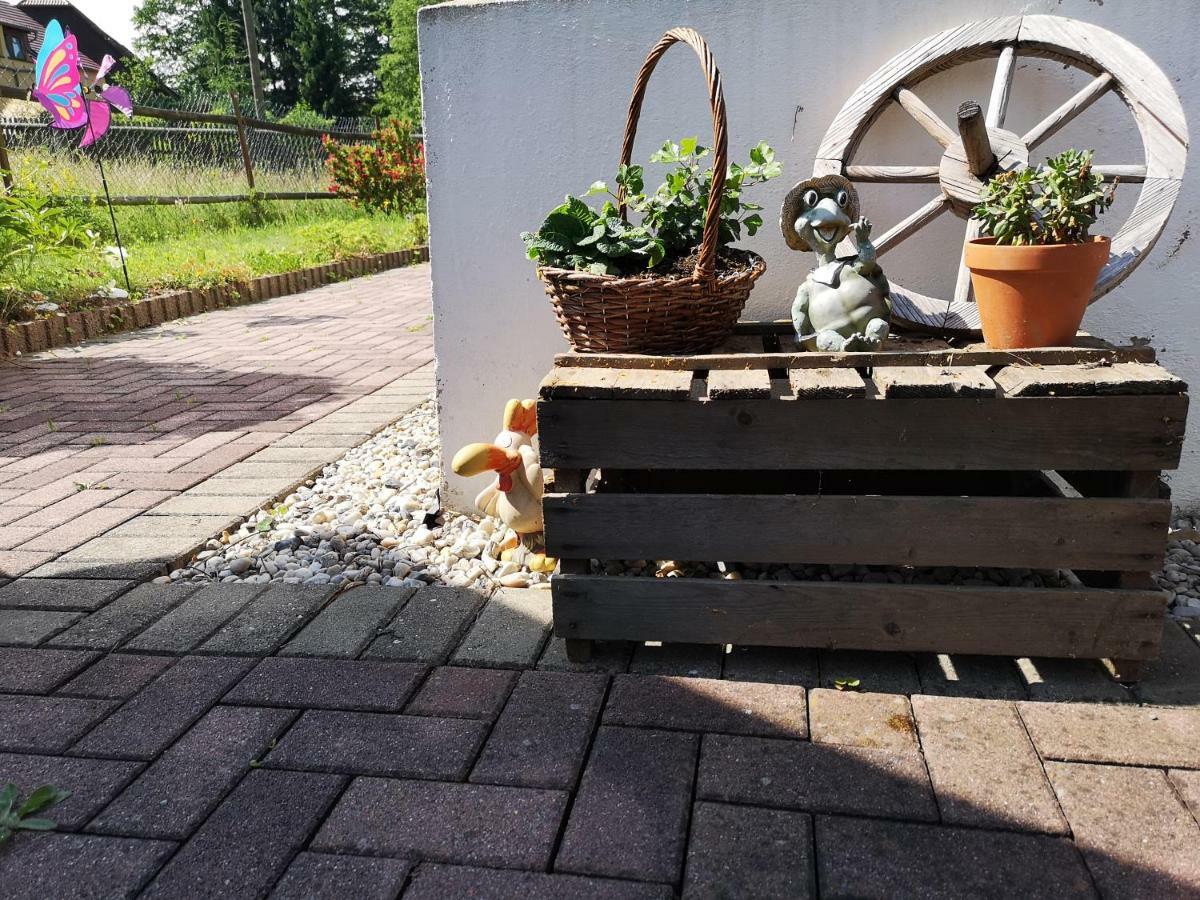Ferienwohnung Am Wald Tharandt Esterno foto